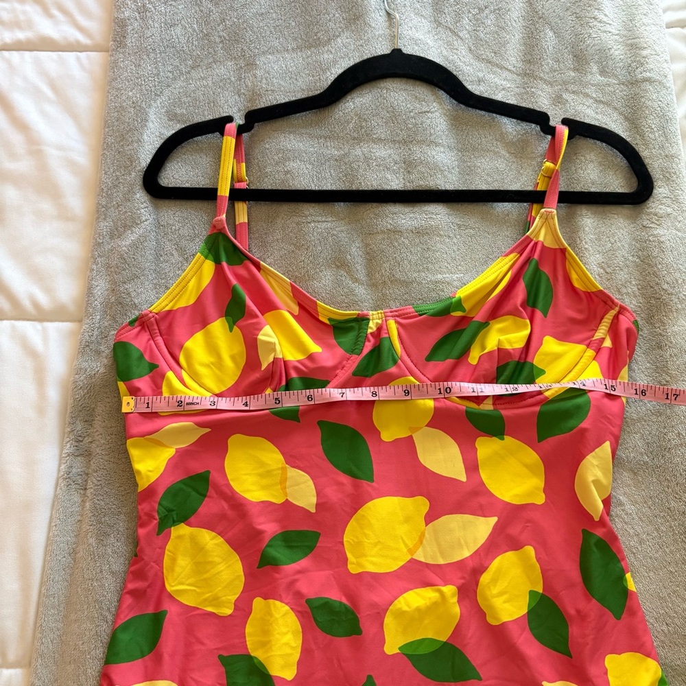 Kate Spade Women’s Pink Lemon-Print One-Piece Swimsuit - Picture 14 of 16